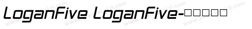 LoganFive LoganFive字体转换